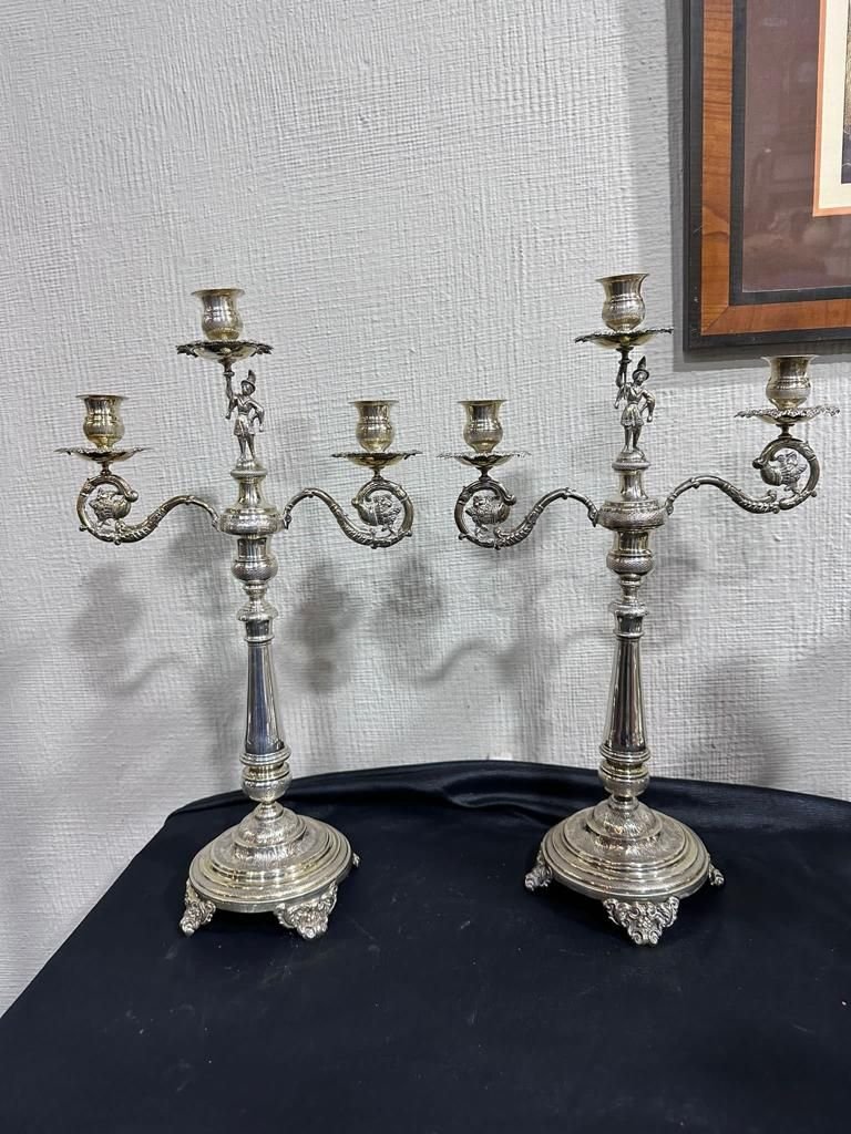 Парные канделябры