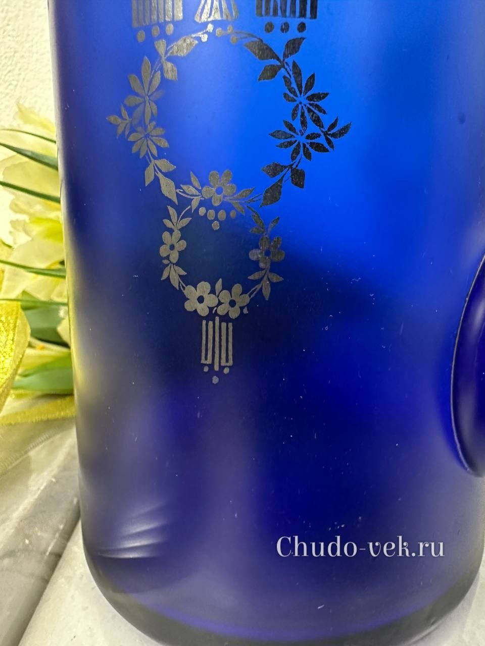 Кувшин с росписью жидким серебром — изображение 3