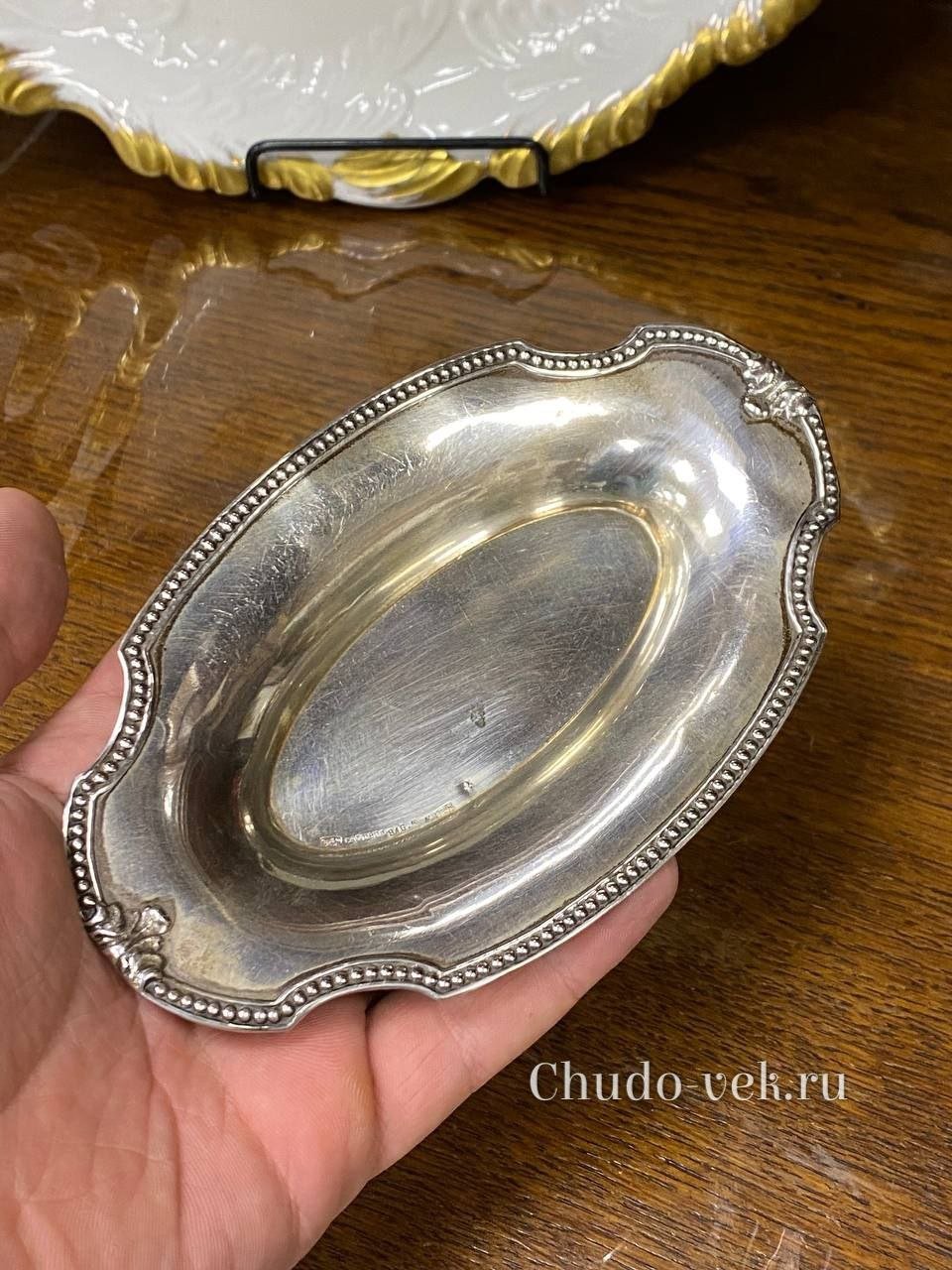 Серебряная икорница — изображение 4