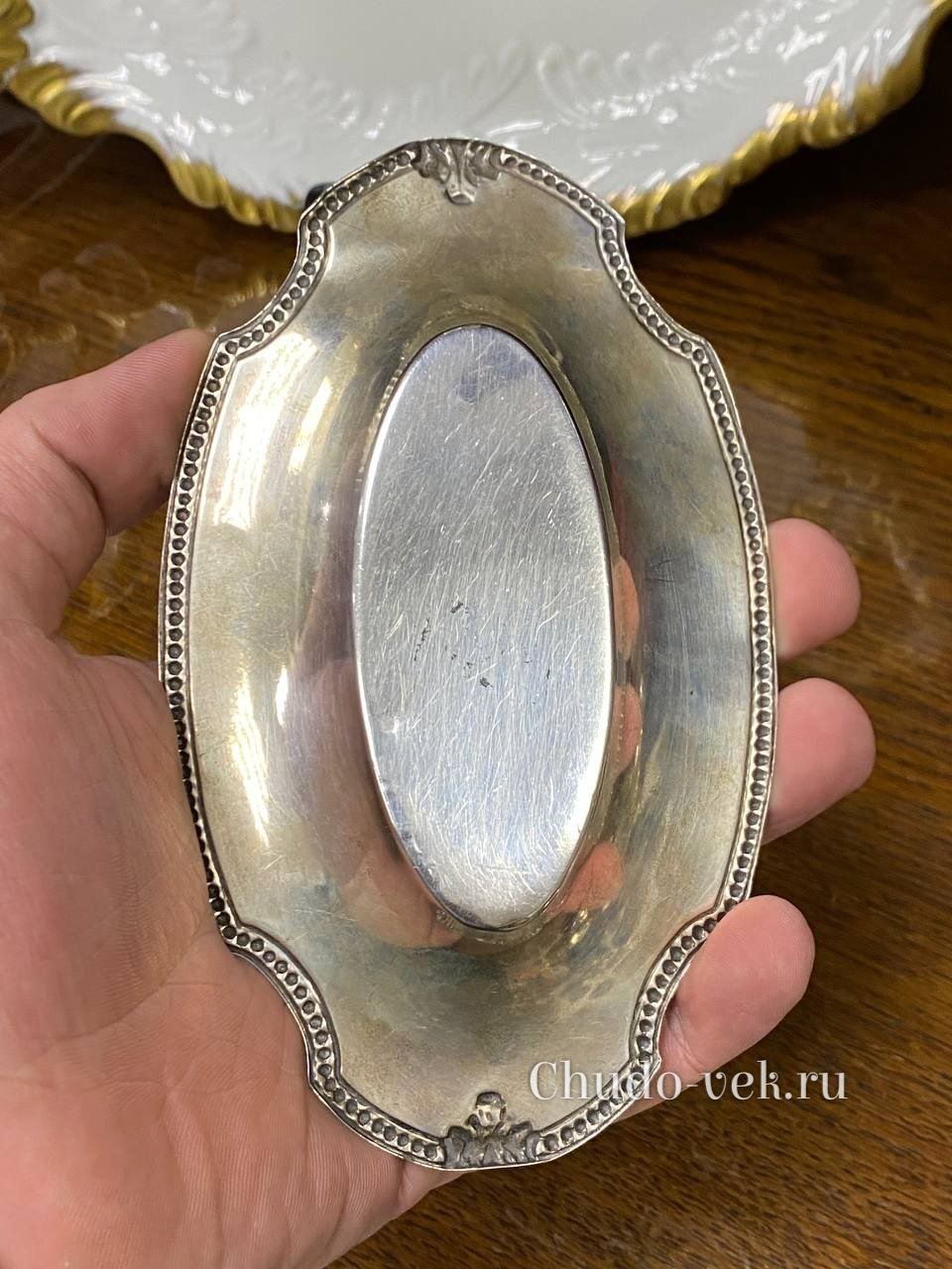 Серебряная икорница — изображение 3