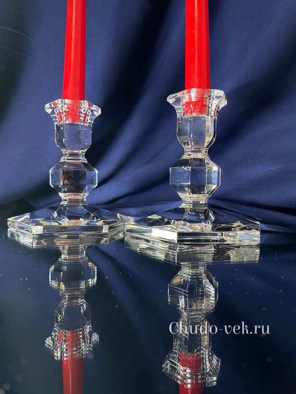 Подсвечники VAL SAINT LAMBERT — изображение 2