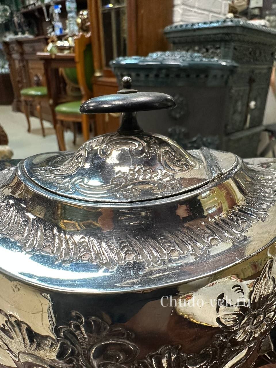Старинный кофейник из Англии — изображение 2